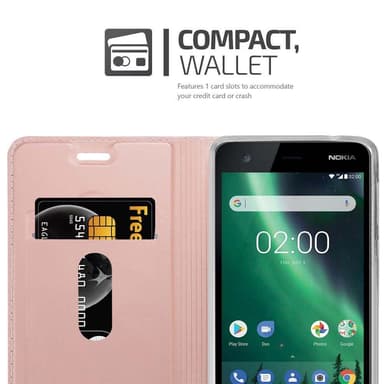 Nokia 2 2017 Fodral Skal Case (Rosa)