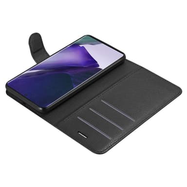 Samsung Galaxy NOTE 20 PLUS Plånboksfodral Skal (Svart)
