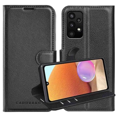 Samsung Galaxy A32 4G Plånboksfodral Skal (Svart)