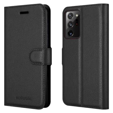 Samsung Galaxy NOTE 20 PLUS Plånboksfodral Skal (Svart)
