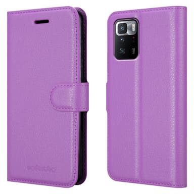 Xiaomi POCO X3 GT Plånboksfodral Skal (Lila)