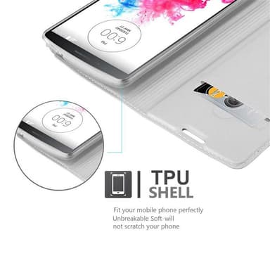 LG G3 Fodral Skal Case (Silver)