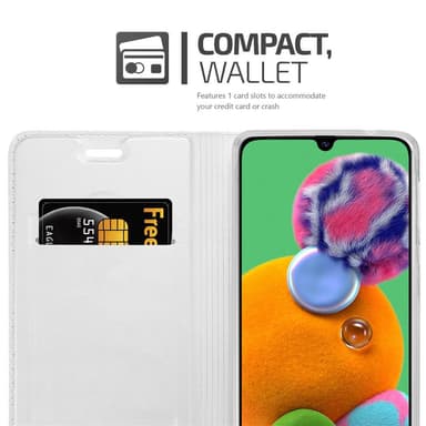 Samsung Galaxy A90 5G Fodral Skal Case (Silver)