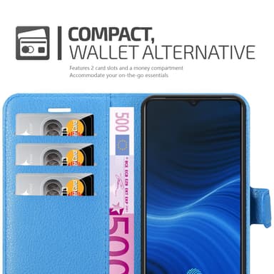 Realme X2 PRO / Oppo Reno Ace Plånboksfodral Skal (Blå)