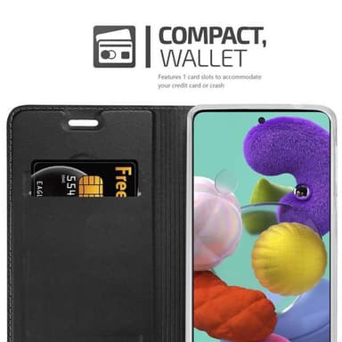 Samsung Galaxy A51 4G / M40s Fodral Skal Case (Svart)