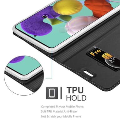 Samsung Galaxy A51 4G / M40s Fodral Skal Case (Svart)