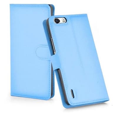 Honor 6 PLUS Plånboksfodral Skal (Blå)