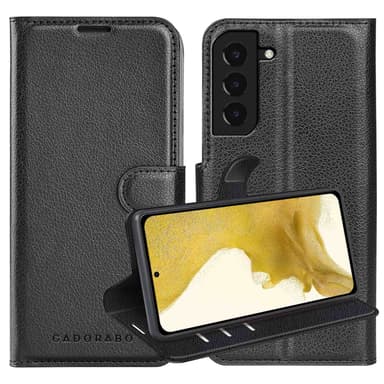 Samsung Galaxy S22 PLUS Plånboksfodral Skal (Svart)