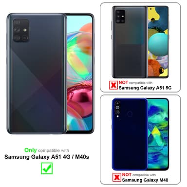 Samsung Galaxy A51 4G / M40s Fodral Skal Case (Blå)