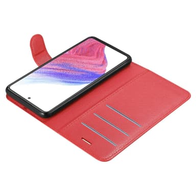 Samsung Galaxy A53 5G Plånboksfodral Skal (Röd)
