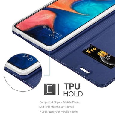 Samsung Galaxy A10e / A20e Fodral Skal Case (Blå)