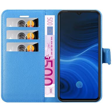 Realme X2 PRO / Oppo Reno Ace Plånboksfodral Skal (Blå)