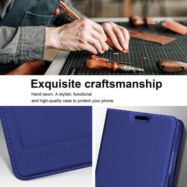 Samsung Galaxy S22 ULTRA Fodral Skal Case (Blå)