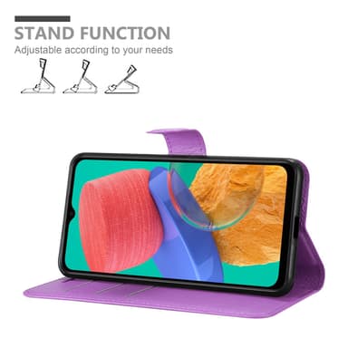Samsung Galaxy M33 5G Plånboksfodral Skal (Lila)