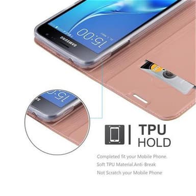 Samsung Galaxy J3 2016 Fodral Skal Case (Rosa)