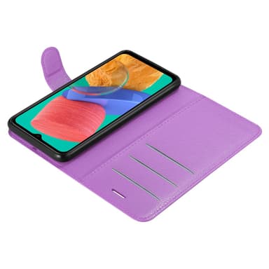 Samsung Galaxy M33 5G Plånboksfodral Skal (Lila)