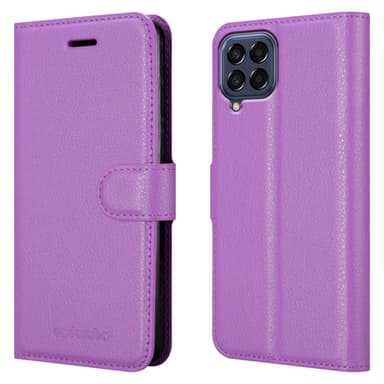 Samsung Galaxy M33 5G Plånboksfodral Skal (Lila)