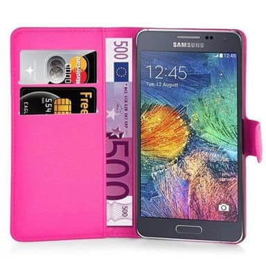 Samsung Galaxy A7 2015 Plånboksfodral Skal (Rosa)