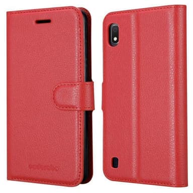 Samsung Galaxy A10 / M10 Plånboksfodral Skal (Röd)
