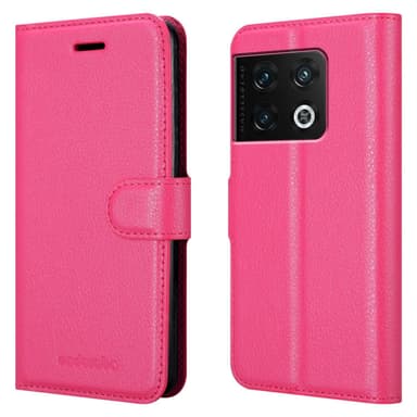 OnePlus 10 PRO 5G Plånboksfodral Skal (Rosa)