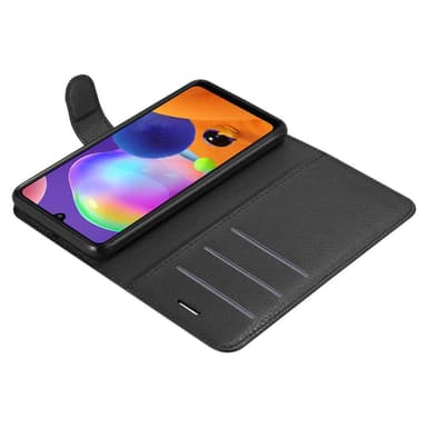 Samsung Galaxy A31 Plånboksfodral Skal (Svart)