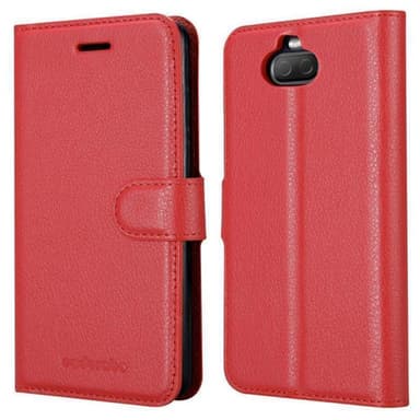 Sony Xperia 10 / Xperia XA3 Plånboksfodral Skal (Röd)