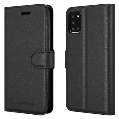 Samsung Galaxy A31 Plånboksfodral Skal (Svart)