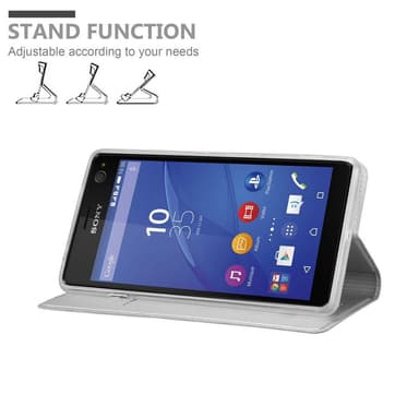 Sony Xperia C4 Fodral Skal Case (Silver)