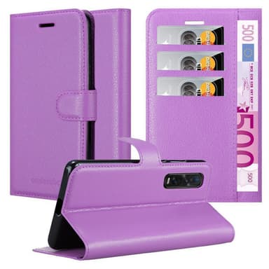 Oppo FIND X2 PRO Plånboksfodral Skal (Lila)