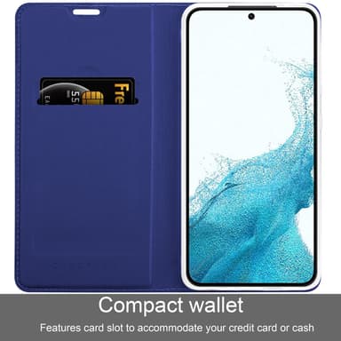 Samsung Galaxy S22 Fodral Skal Case (Blå)