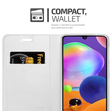 Samsung Galaxy A31 Fodral Skal Case (Silver)