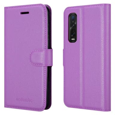 Oppo FIND X2 PRO Plånboksfodral Skal (Lila)