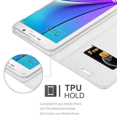 Samsung Galaxy NOTE 5 Fodral Skal Case (Silver)