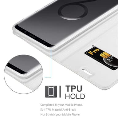 Samsung Galaxy S9 PLUS Fodral Skal Case (Silver)