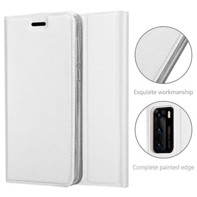 Huawei P40 Fodral Skal Case (Silver)