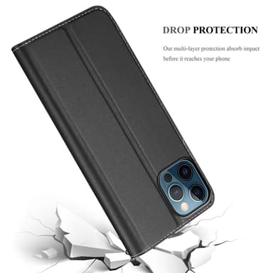 iPhone 12 / 12 PRO Fodral Skal Case (Svart)