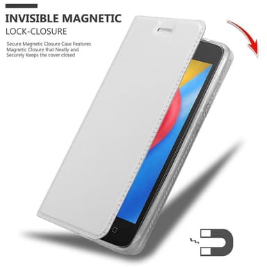 Motorola MOTO C PLUS Fodral Skal Case (Silver)