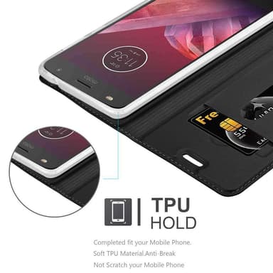 Motorola MOTO Z2 Fodral Skal Case (Svart)