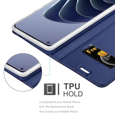OnePlus 10 PRO 5G Fodral Skal Case (Blå)