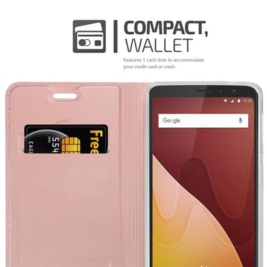 WIKO VIEW PRIME Fodral Skal Case (Rosa)
