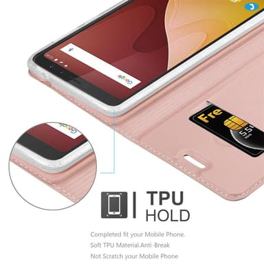 WIKO VIEW PRIME Fodral Skal Case (Rosa)
