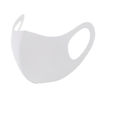 Återanvändbart munskydd / ansiktsmask 3-pack Vit