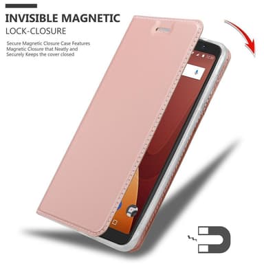 WIKO VIEW PRIME Fodral Skal Case (Rosa)