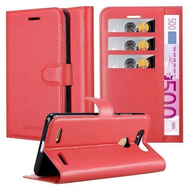 ZTE Blade V8 MINI Plånboksfodral Skal (Röd)