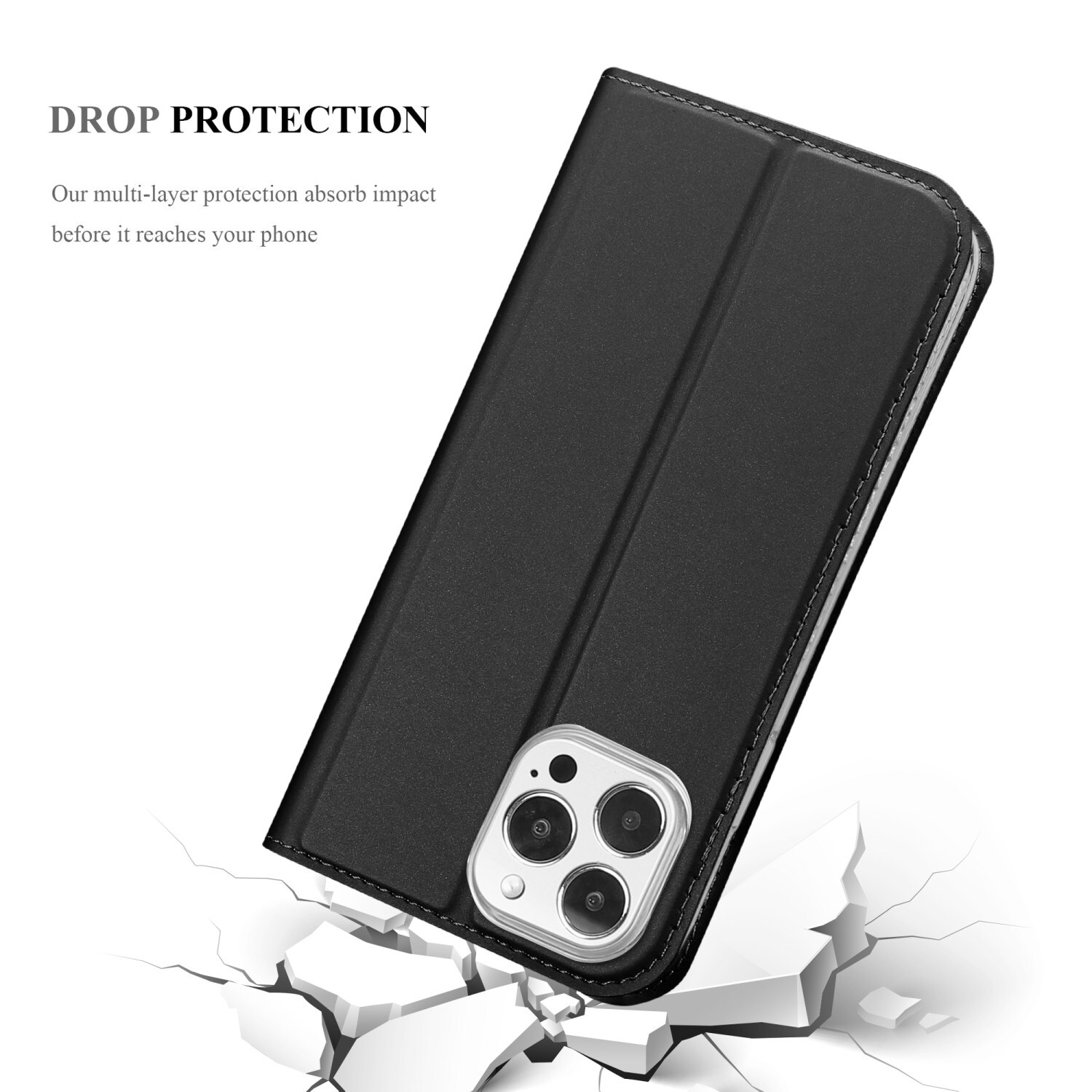 iPhone 13 PRO Fodral Skal Case (Svart)