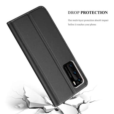 Huawei P40 Fodral Skal Case (Svart)