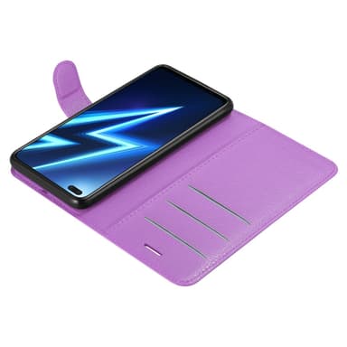Realme 6 PRO Plånboksfodral Skal (Lila)