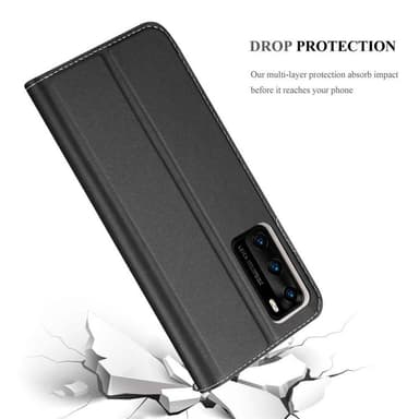 Huawei P40 Fodral Skal Case (Svart)