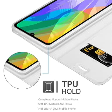 Huawei Y6P Fodral Skal Case (Silver)