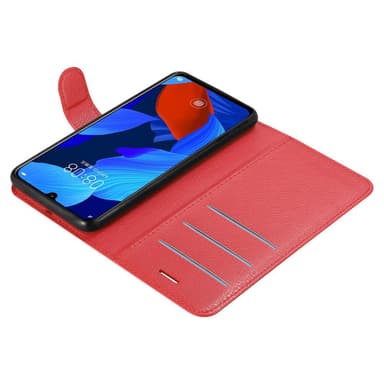 Huawei NOVA 5 / 5 PRO Plånboksfodral Skal (Röd)